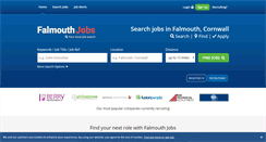 Desktop Screenshot of falmouthjobs.co.uk
